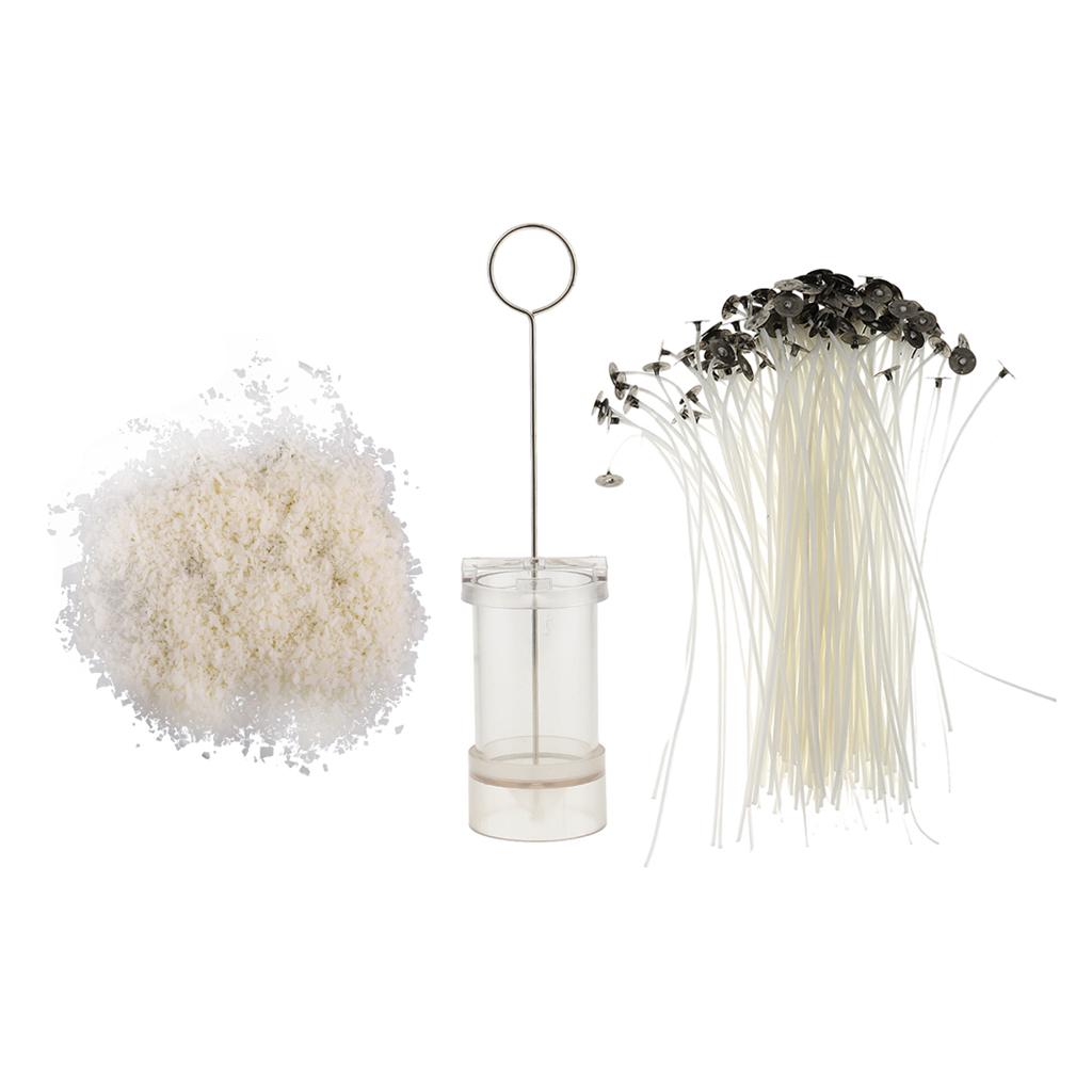 500g Pure Soy Wax + 15cm Pre Waxed Wicks & Church Top Candle Making Mold Kit