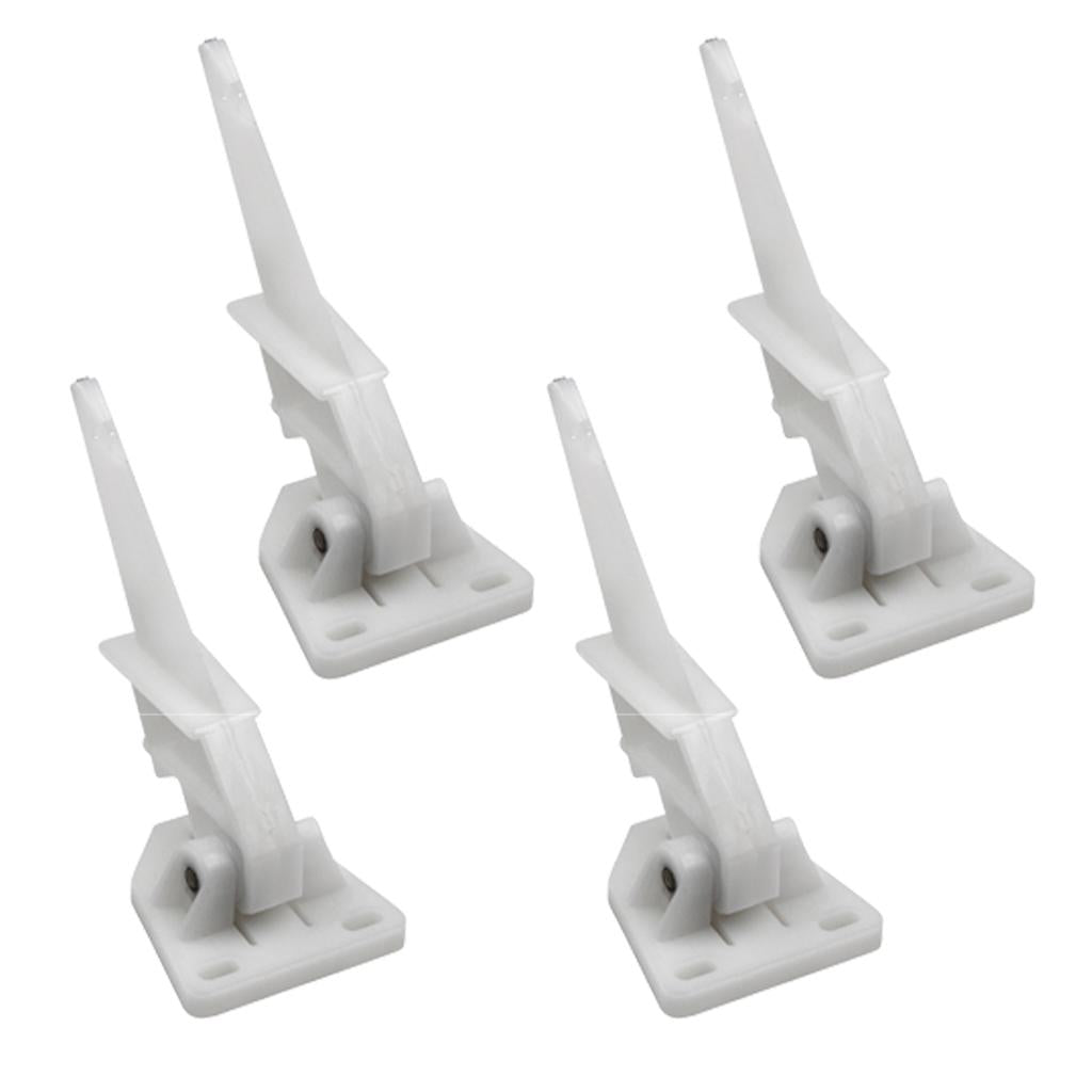 4 Pcs Boat Universal Speedometer Automatic Kick-up Pitot Tube Assembly