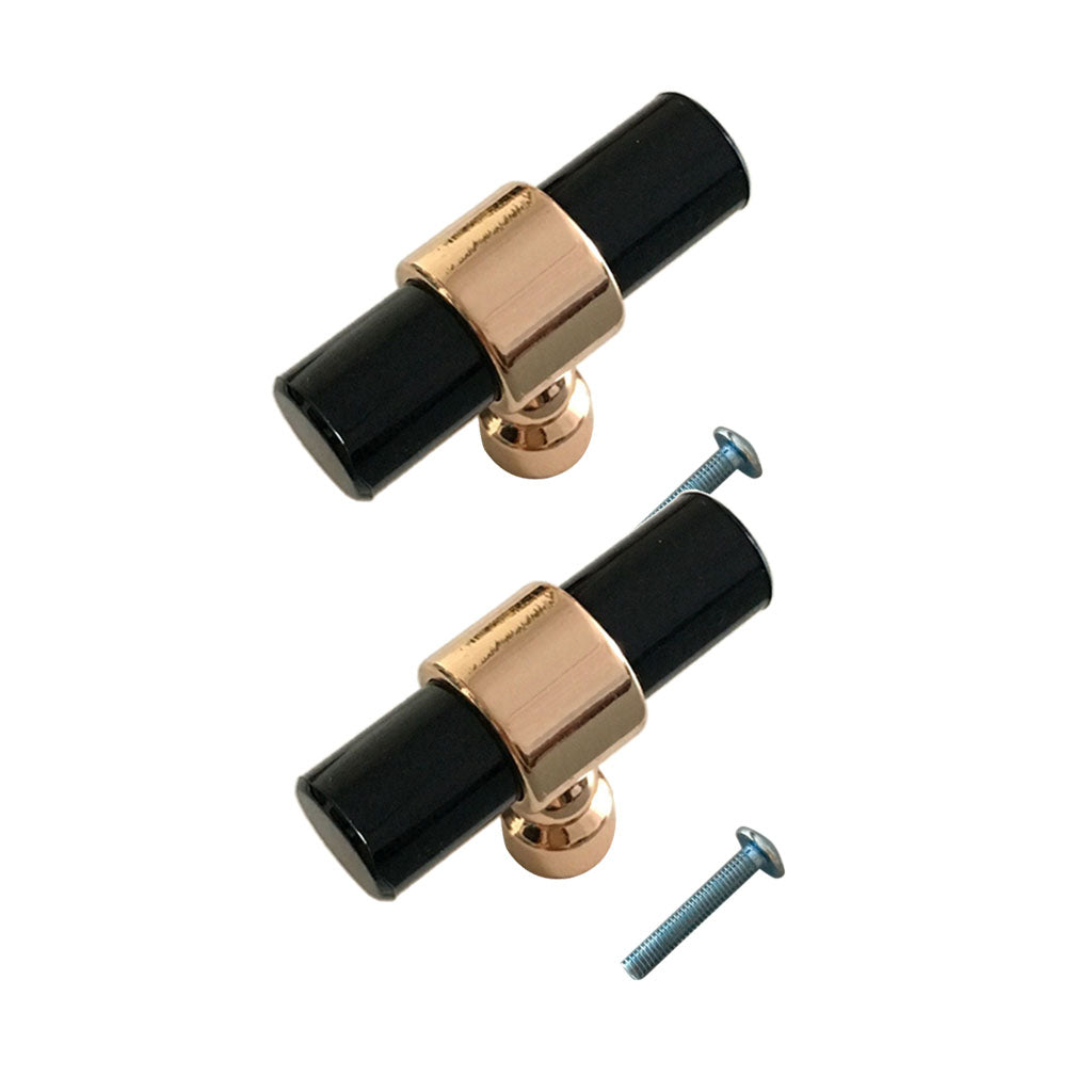 4xAcrylic Rod Bar Door Handles Drawer Cabinet Pull Knob Brushed 50mm