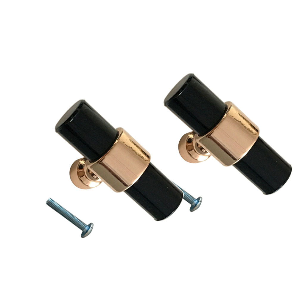 4xAcrylic Rod Bar Door Handles Drawer Cabinet Pull Knob Brushed 50mm