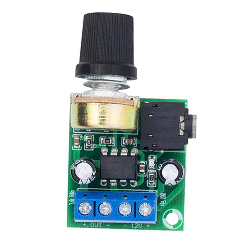 2PCS LM386 Audio Amplifier Board 0.5-10W DC3-12V Stereo AMP Single-Channel