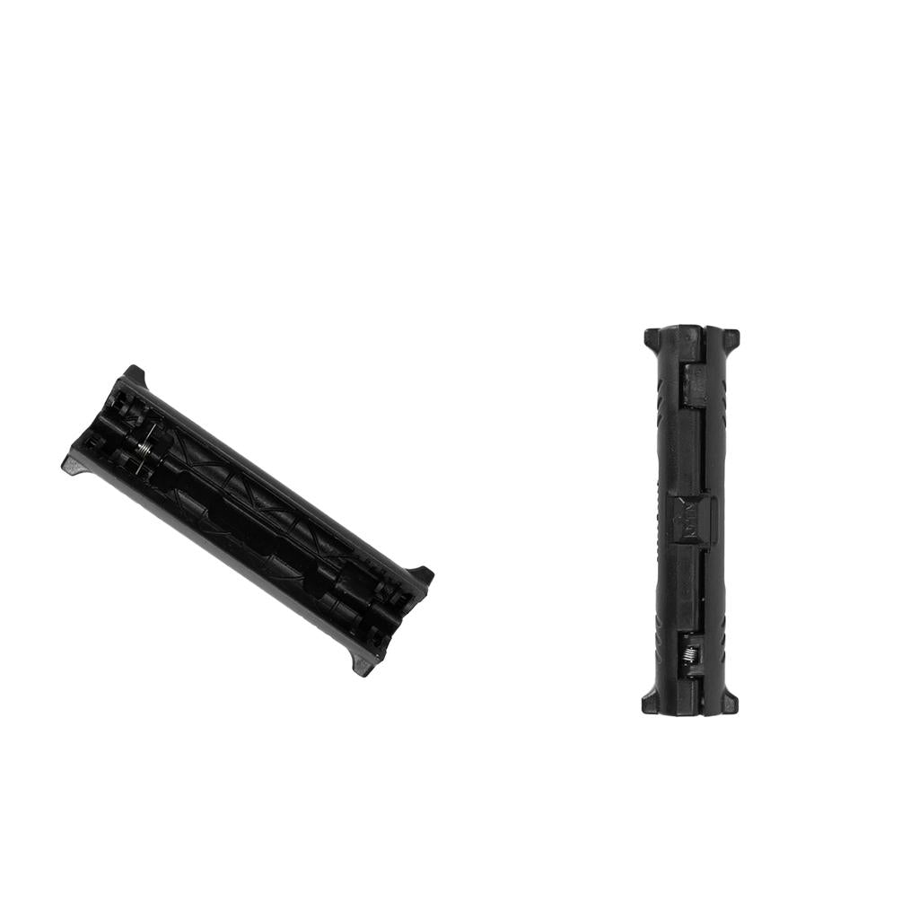 2Pcs Coaxial Compression Tool Coax Cable Crimper Kit Coaxial Stripper Black