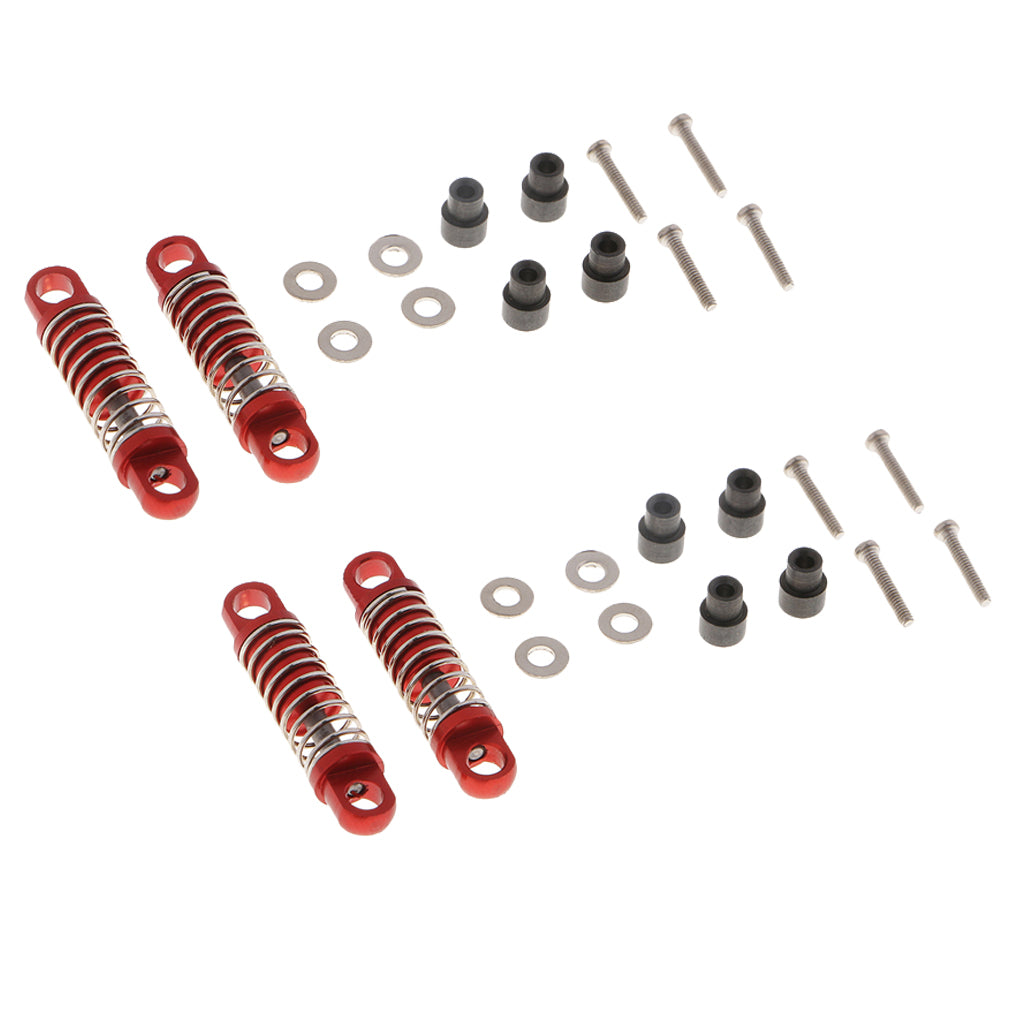 4 Pieces Shock Absorber Damper for RC Car 1/28 Wltoys K969 K979 K999 K989-25