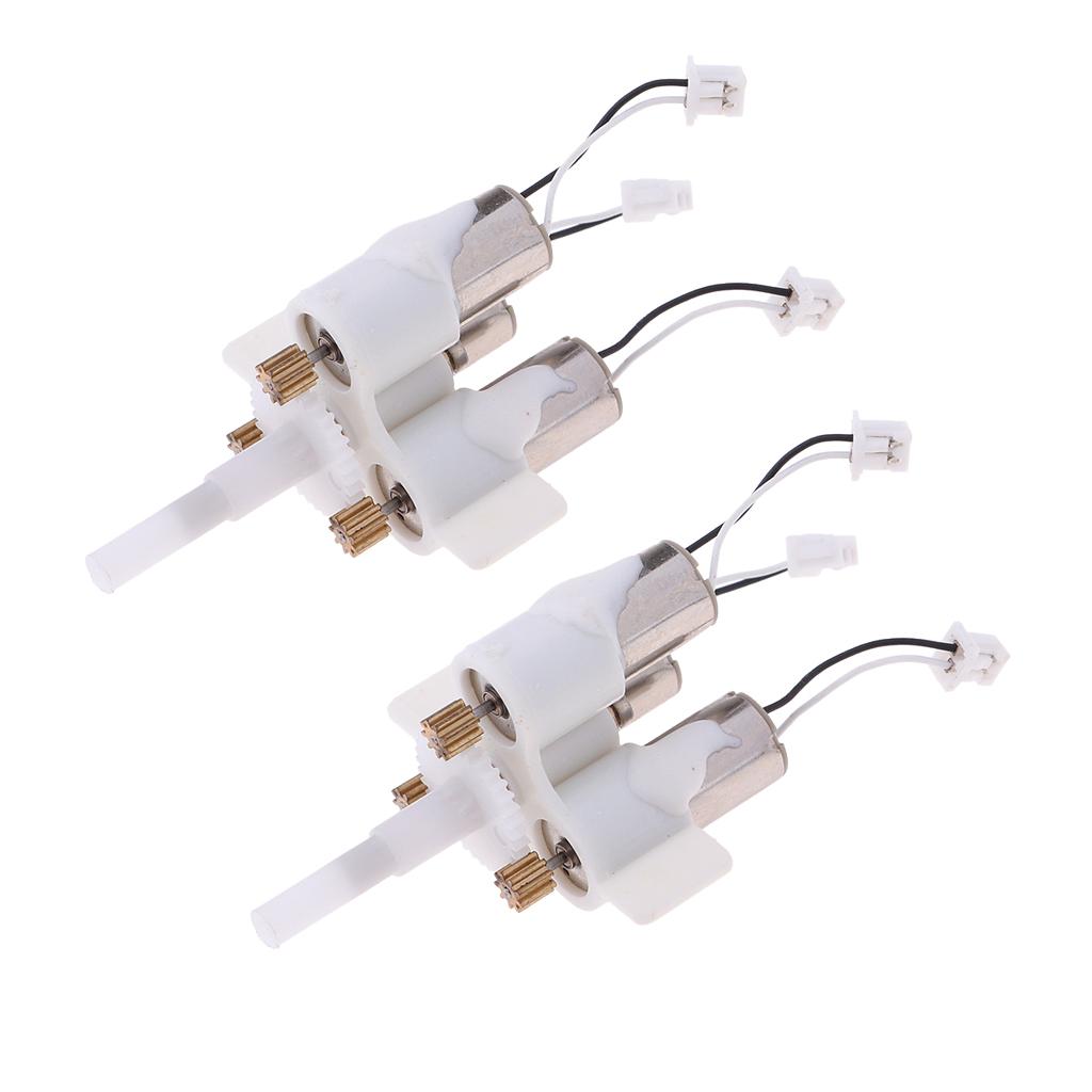 2pcs V.2.949.006 Main Gear Motor Set for Wltoys F949 RC Helicopter Parts