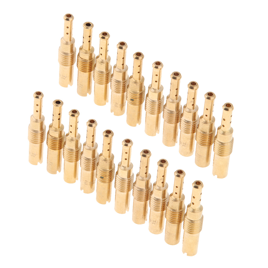 20pcs Slow/Pilot Jet for PWK OKO CVK 38 40 42 45 48 50 52 55 58 60
