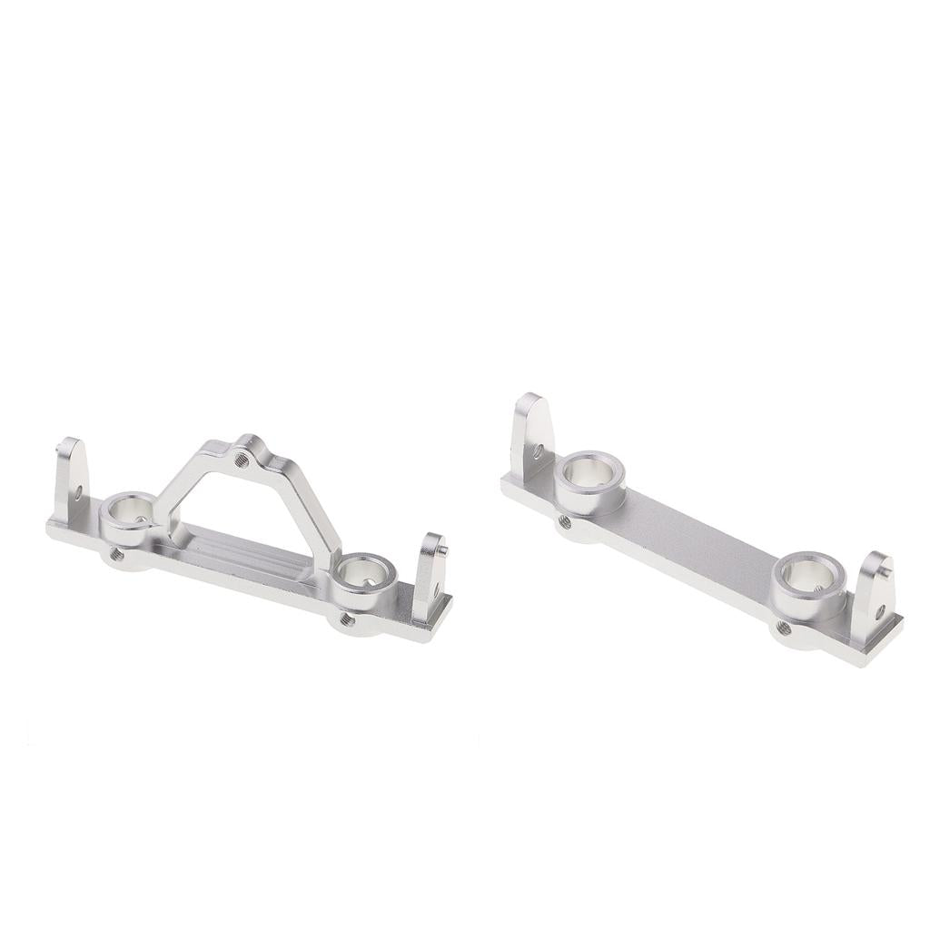 Aluminum Alloy Front Rear Plate Bumper Mount for Axial SCX10 1/10 RC Crawler