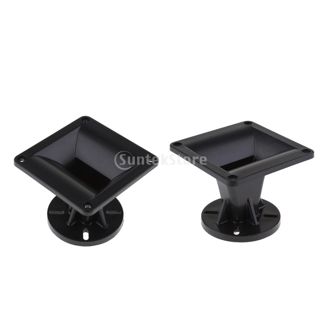2pcs 25mm Loudspeaker Horn Tweeter Home Car Audio Speaker Flat Tweeters