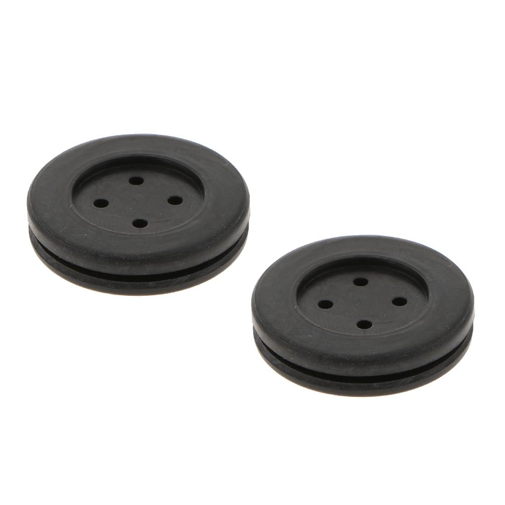2X Universal Rubber Housing Seal Cap Dust Cover Car LED Headlight 30X7mm