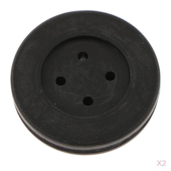 2X Universal Rubber Housing Seal Cap Dust Cover Car LED Headlight 30X7mm