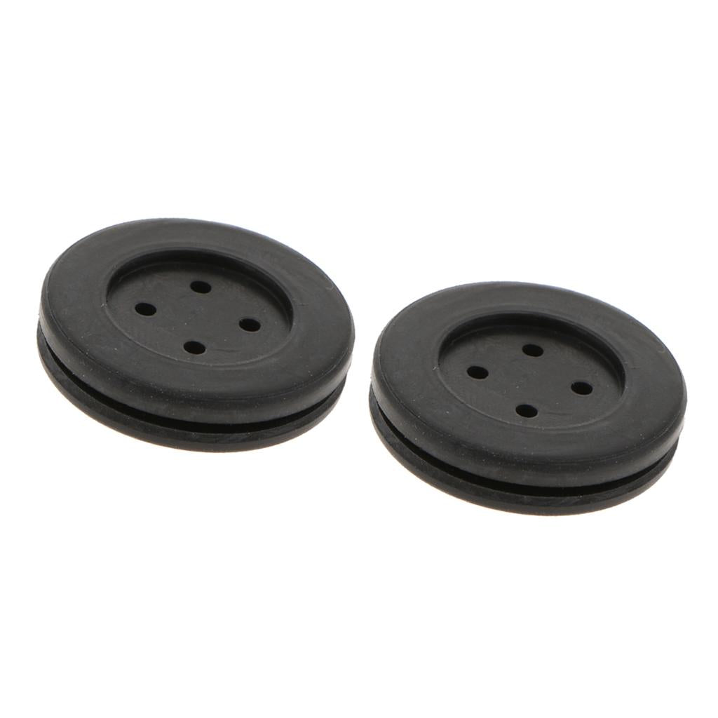 2X Universal Rubber Housing Seal Cap Dust Cover Car LED Headlight 30X7mm