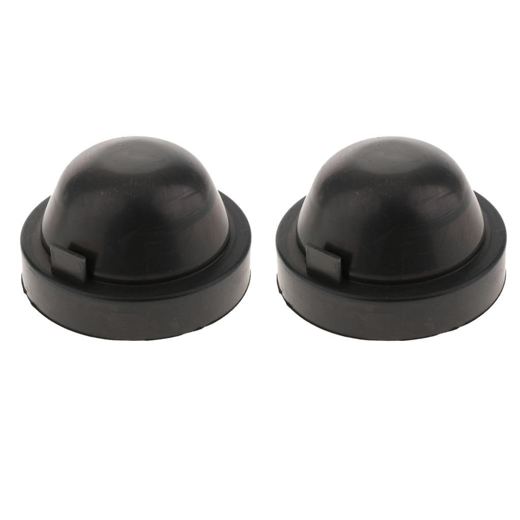 2X Universal Rubber Housing Seal Cap Dust Cover Car LED Headlight 100X65mm
