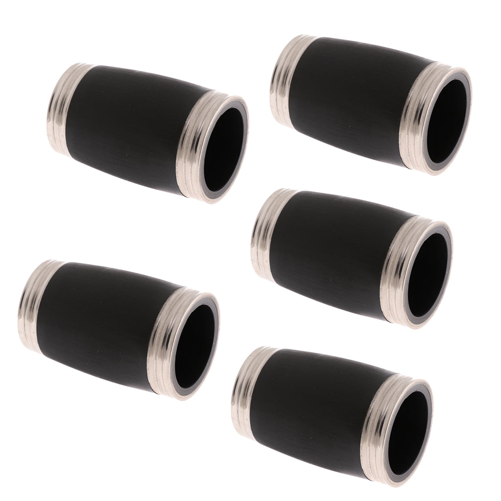 5 Pieces Adjustable Clarinet Barrel for Bb Clarinet Replacement Parts