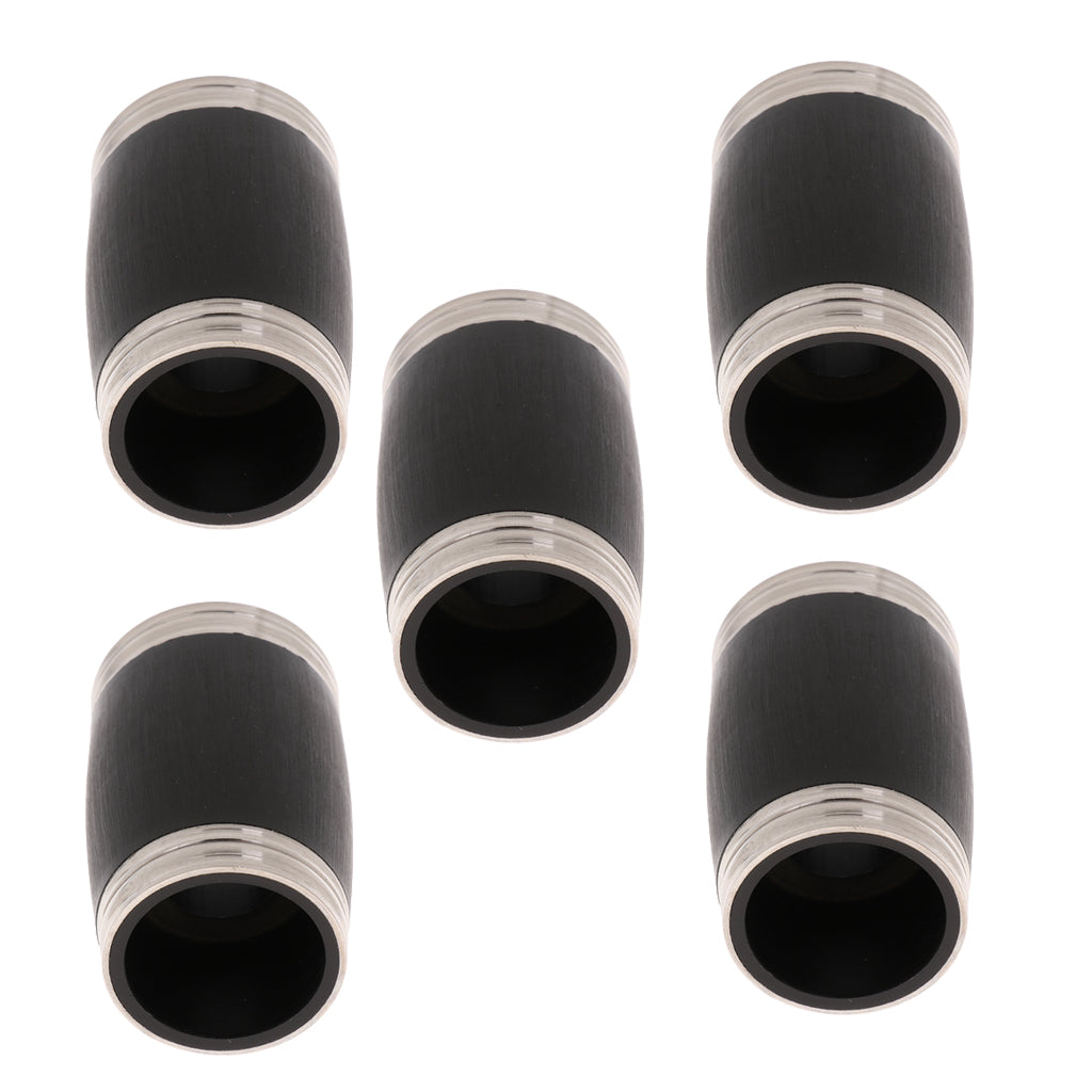 5 Pieces Adjustable Clarinet Barrel for Bb Clarinet Replacement Parts