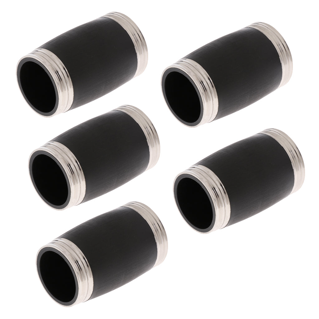 5 Pieces Adjustable Clarinet Barrel for Bb Clarinet Replacement Parts