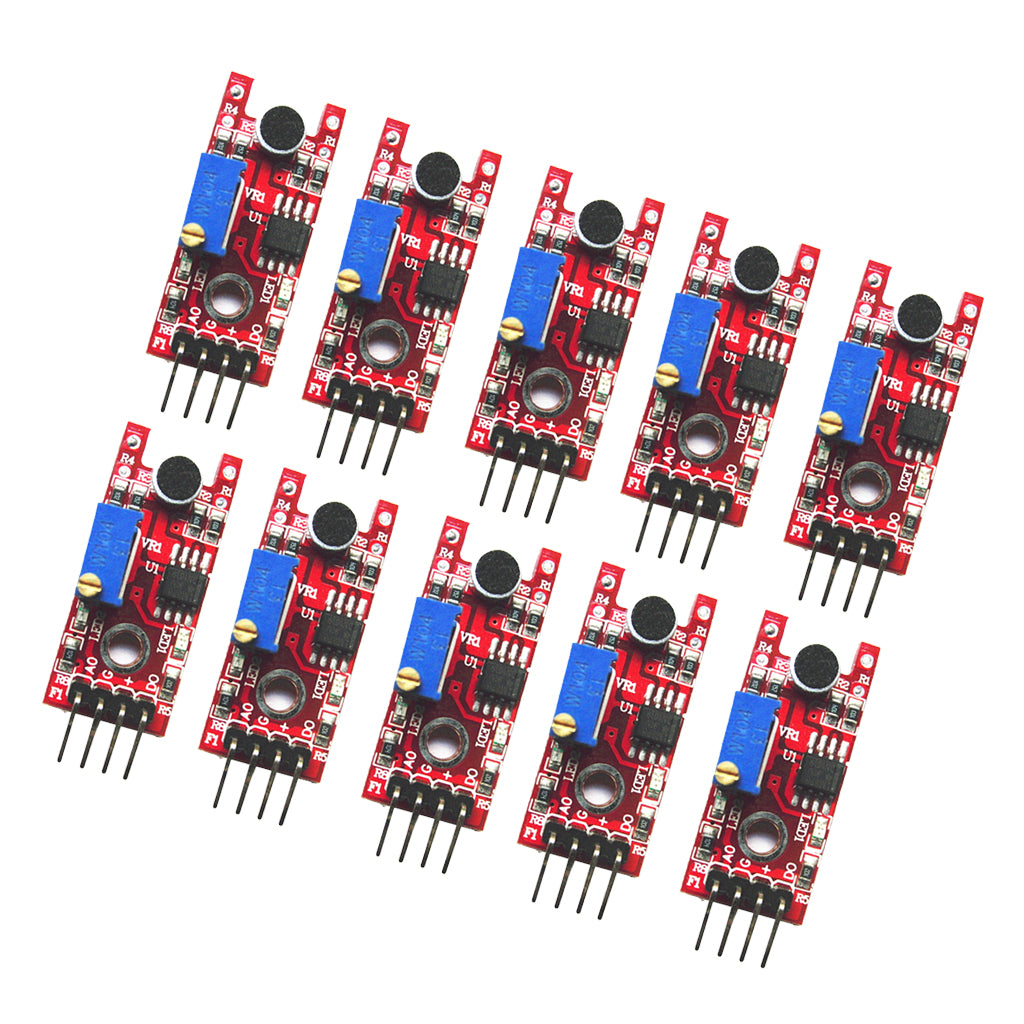 10PCS High Sensitivity Sound Microphone Sensor Detection Module for