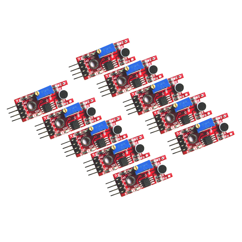10PCS High Sensitivity Sound Microphone Sensor Detection Module for