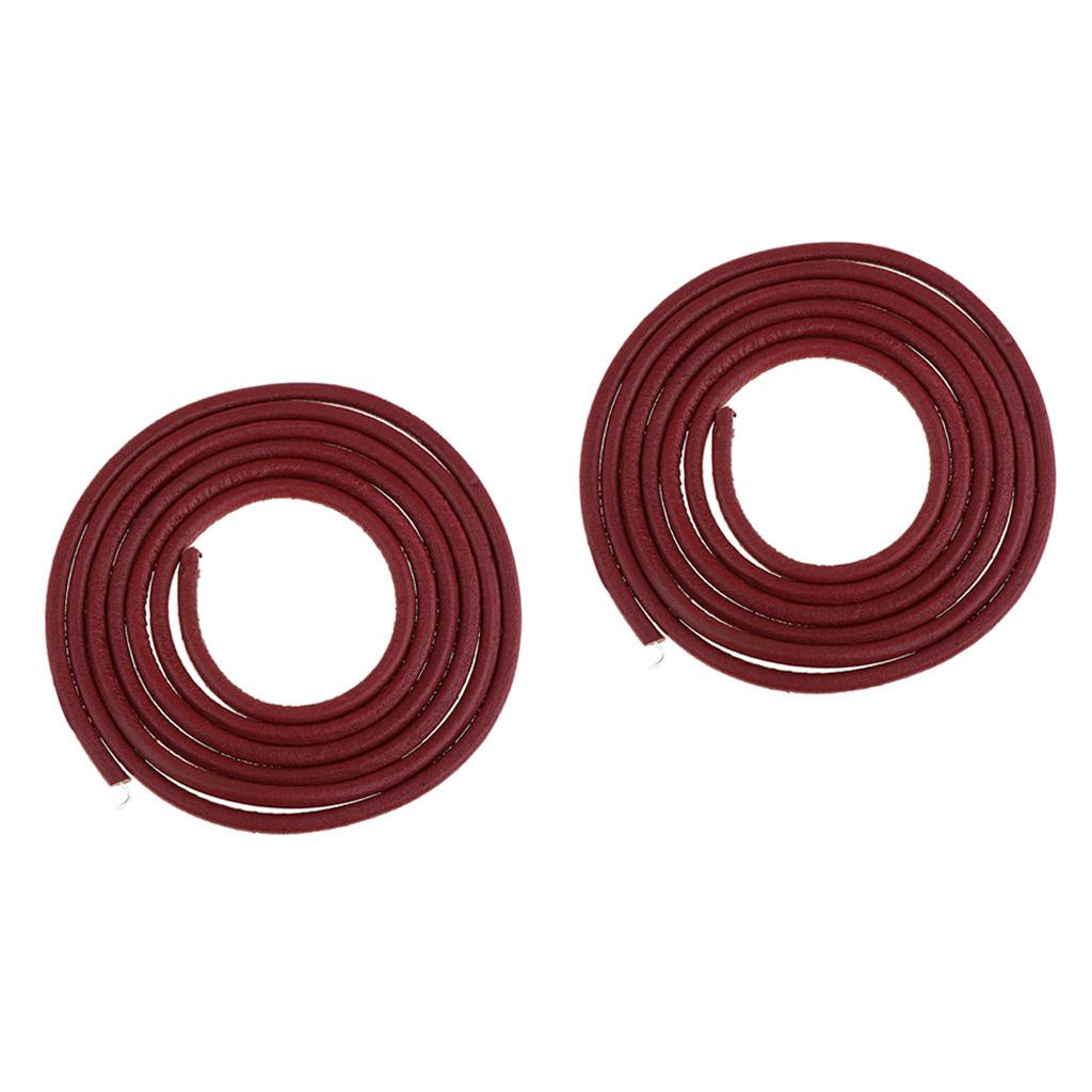 2pcs 72 Leather Belt Antique Treadle Part + Hook For Singer Sewing Machine"