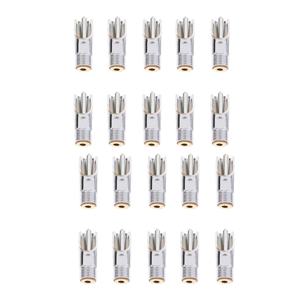 20 Pcs Metal Automatic Pig Nipple Water Drinker Feeder Waterer