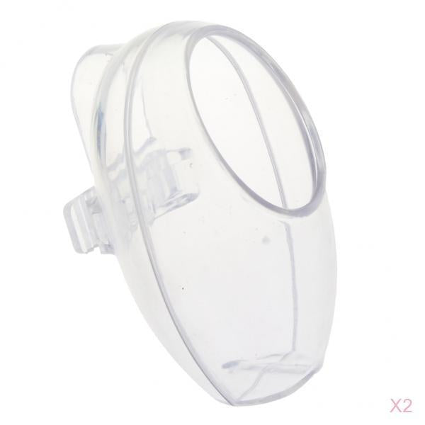 2pc Bird Parrot Clean Cup Feeder and Water Feeding Bowl Birds Cage Accessory