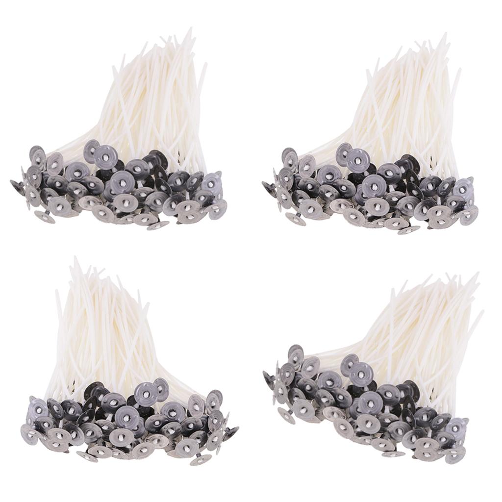 400 Pieces Cotton Candle Wicks Core For DIY Candle Making Craft 8/10/12/14cm
