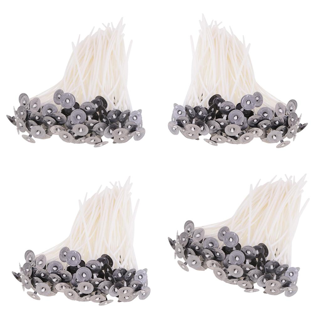 400 Pieces Cotton Candle Wicks Core For DIY Candle Making Craft 8/10/12/14cm
