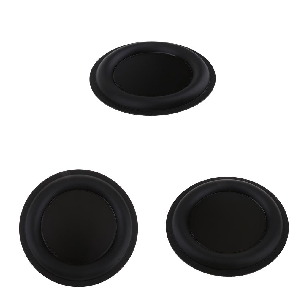3x 6.5'' 160mm DIY Stereo Strengthen Bass Vibration Plate Membrane Diaphragm