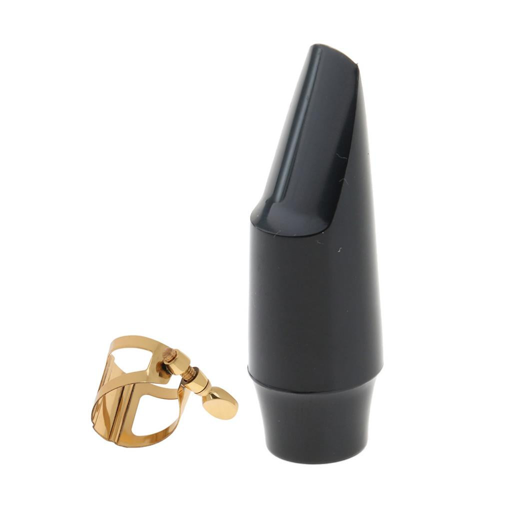 Bb Soprano Saxophone Mouthpiece with Ligature for Wind Instrument Parts