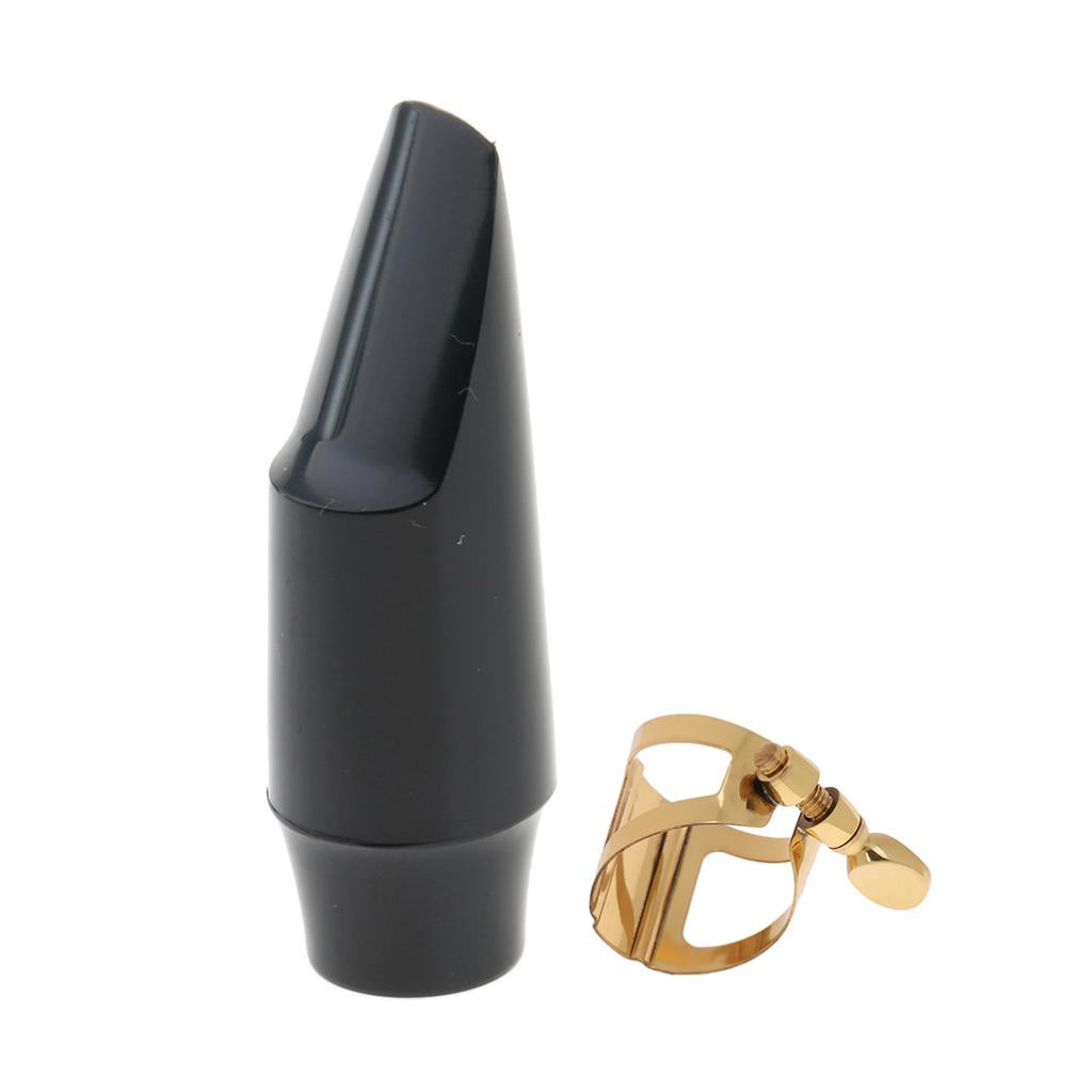 Bb Soprano Saxophone Mouthpiece with Ligature for Wind Instrument Parts
