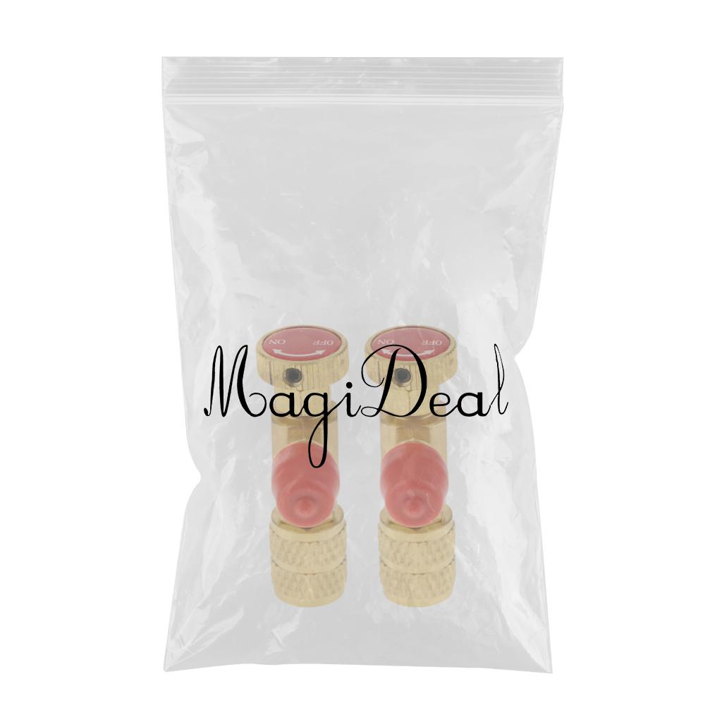 2PCS Freezing Medium Liquid Loading Safety Valve Pressure Relief Valve Brass