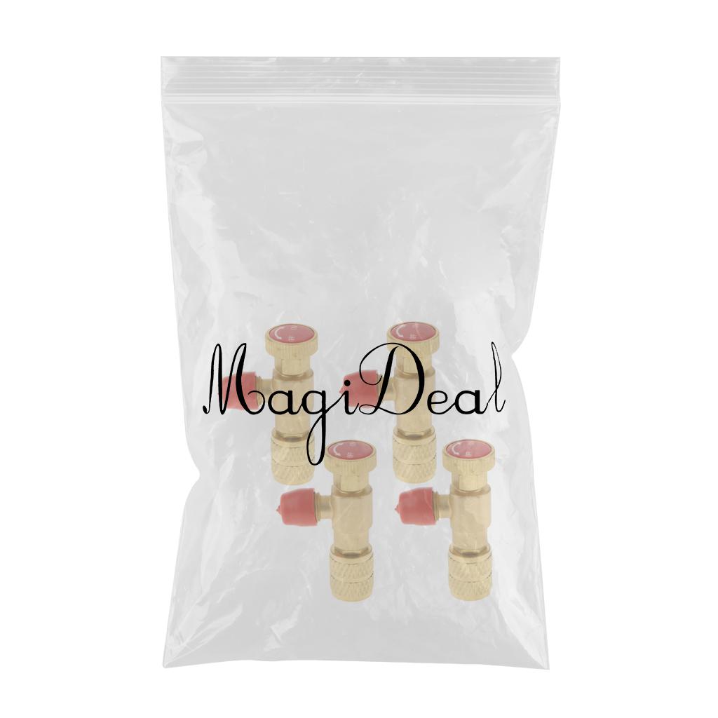 4PCS Freezing Medium and Liquid Loading Safety Valve Pressure Relief Valve