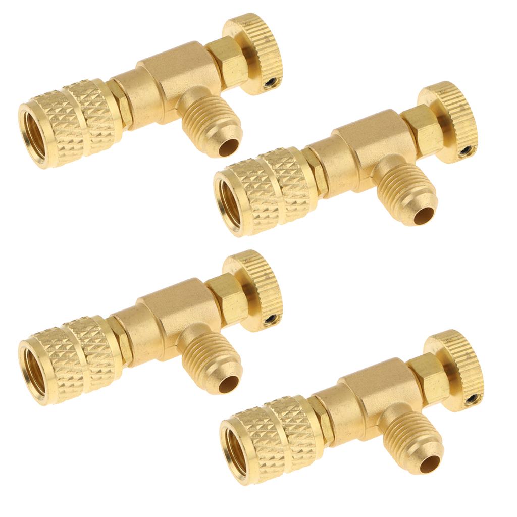 4PCS Freezing Medium and Liquid Loading Safety Valve Pressure Relief Valve