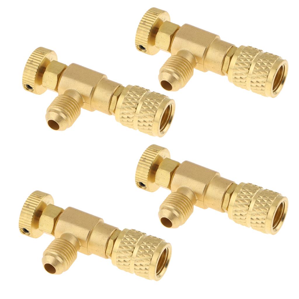 4PCS Freezing Medium and Liquid Loading Safety Valve Pressure Relief Valve