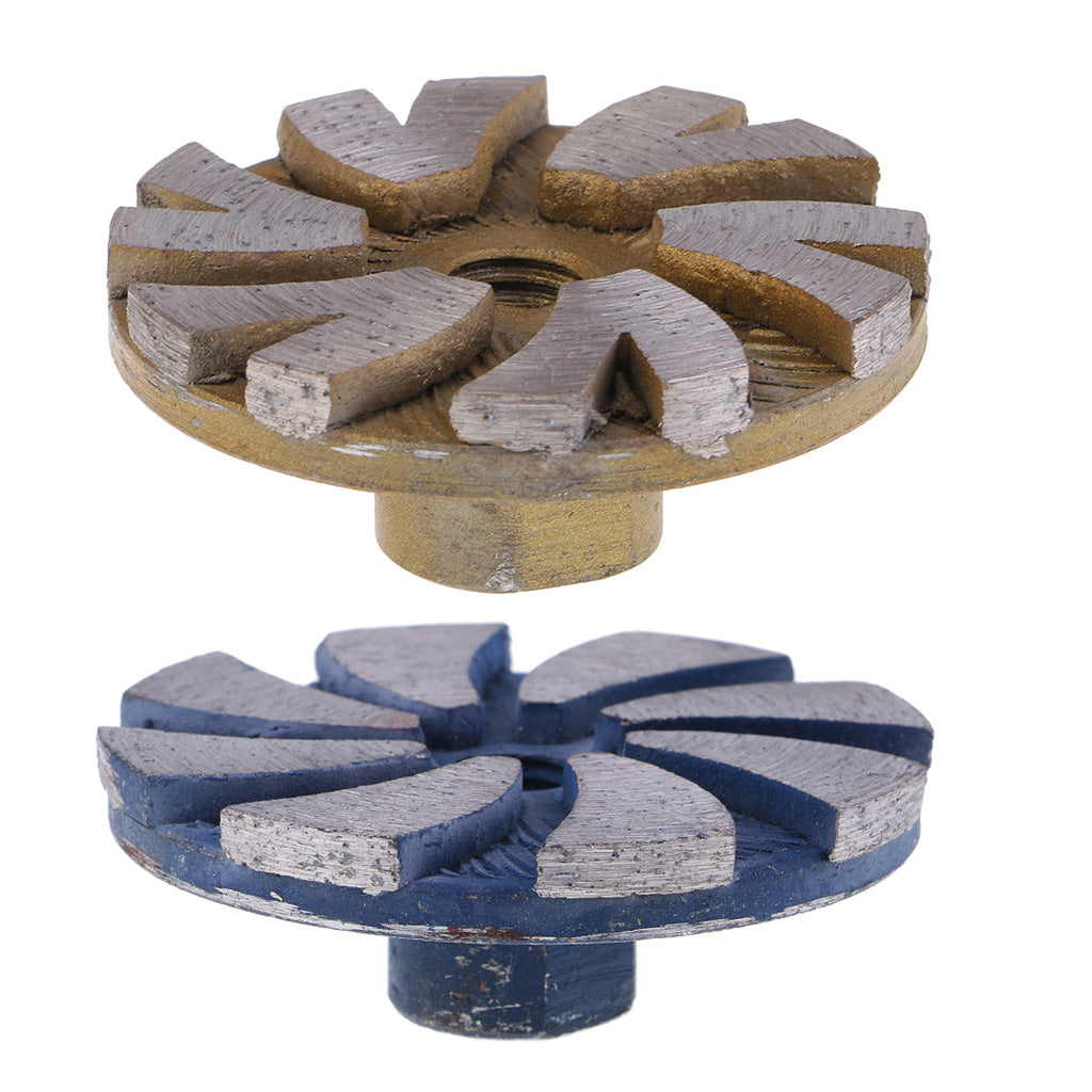 2 Set Diamond Grinding Cup Wheel Cutting Disc Grinder Concrete Stone 50/56mm