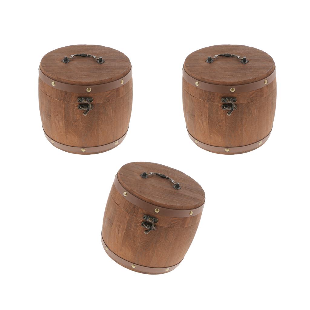 3xAirtight Seal Tea Canister Coffee Sugar Flour Storage Jar Food Container S