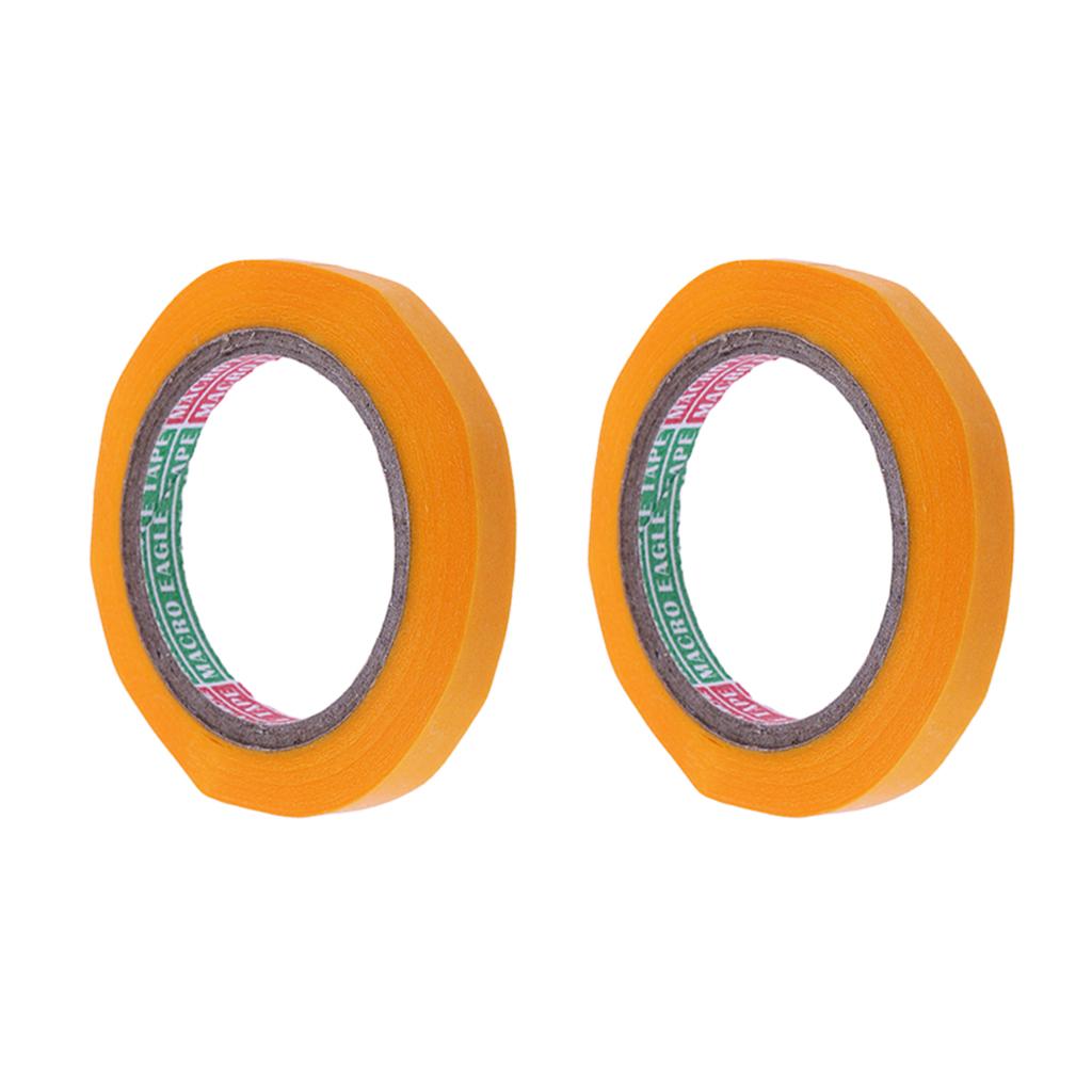 2xPrecision Model Masking Tape Airbrushing Paint Fine Line DIY Thin Mask 6mm