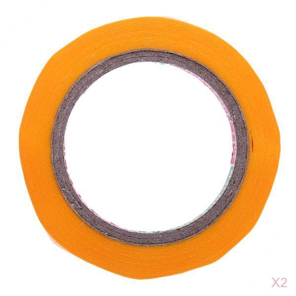 2xPrecision Model Masking Tape Airbrushing Paint Fine Line DIY Thin Mask 6mm