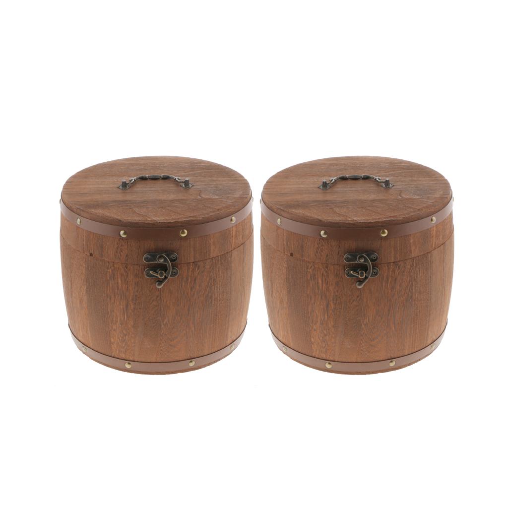 2xAirtight Seal Tea Canister Coffee Sugar Flour Storage Jar Food Container