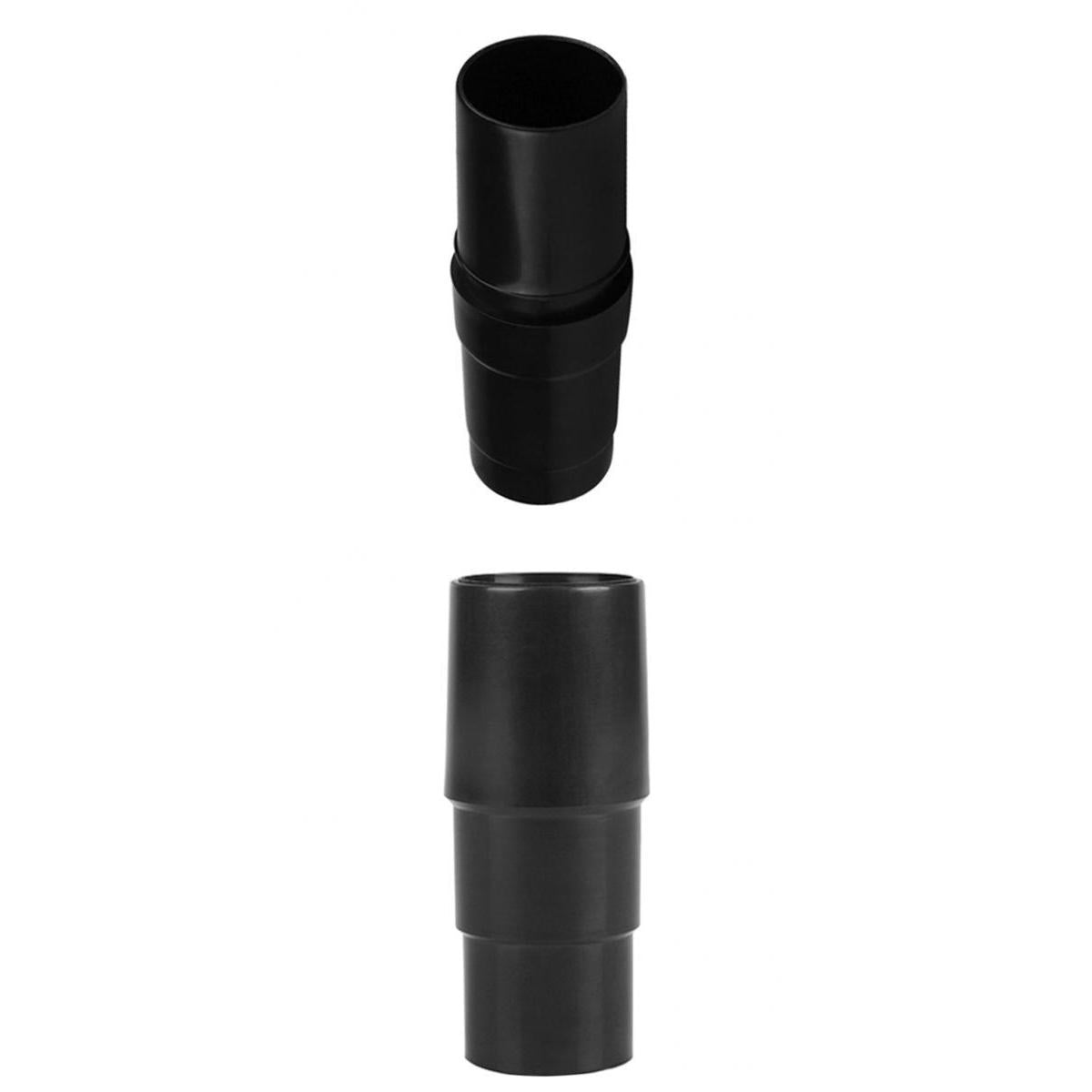 2 x Vacuum Cleaner Brush Nozzle Hose Connector Adapter 32mm Inner Black