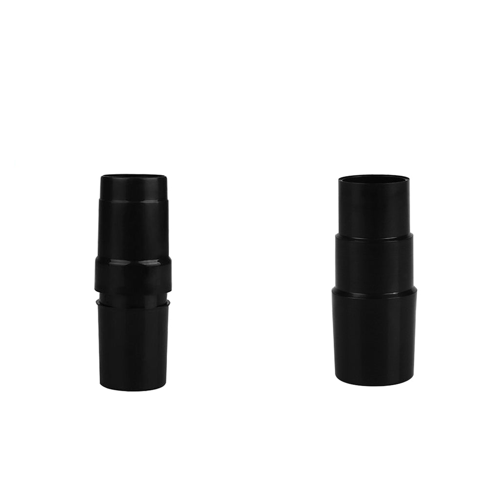 2 x Vacuum Cleaner Brush Nozzle Hose Connector Adapter 32mm Inner Black