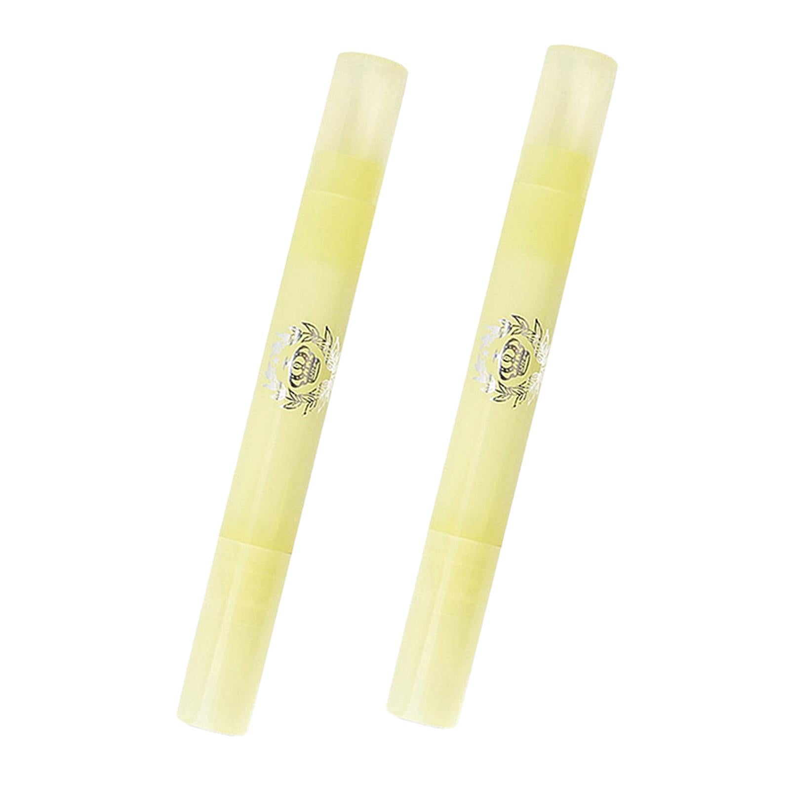 2x Nail Polish Removal Corrector Pen Cleaner + 6Pcs Reusable Replacement Tip