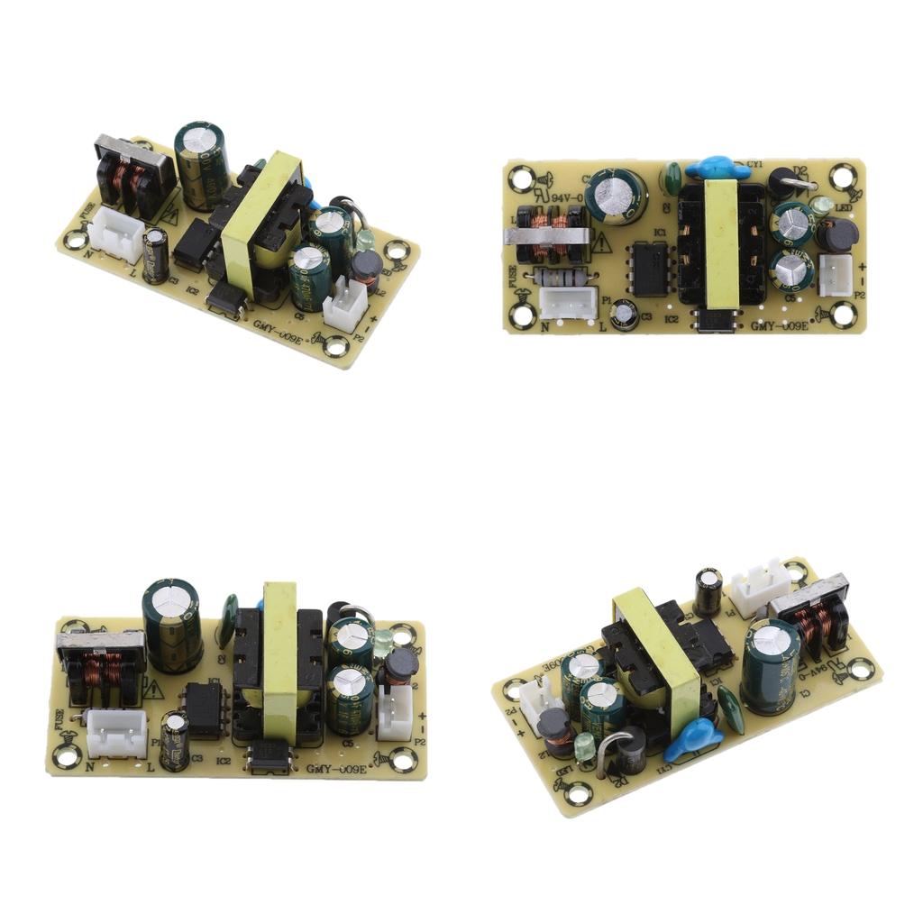 4pcs AC-DC 100-240V to 5V 2A 10W Isolated Switching Mode Power Board Adapter
