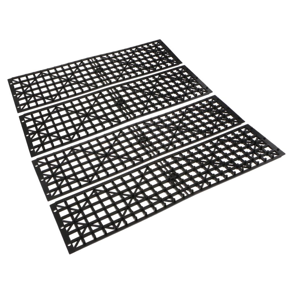 4pcs Emergency Car Wheel Anti Skid Pads Auto Traction Mats Tire Grip Aids