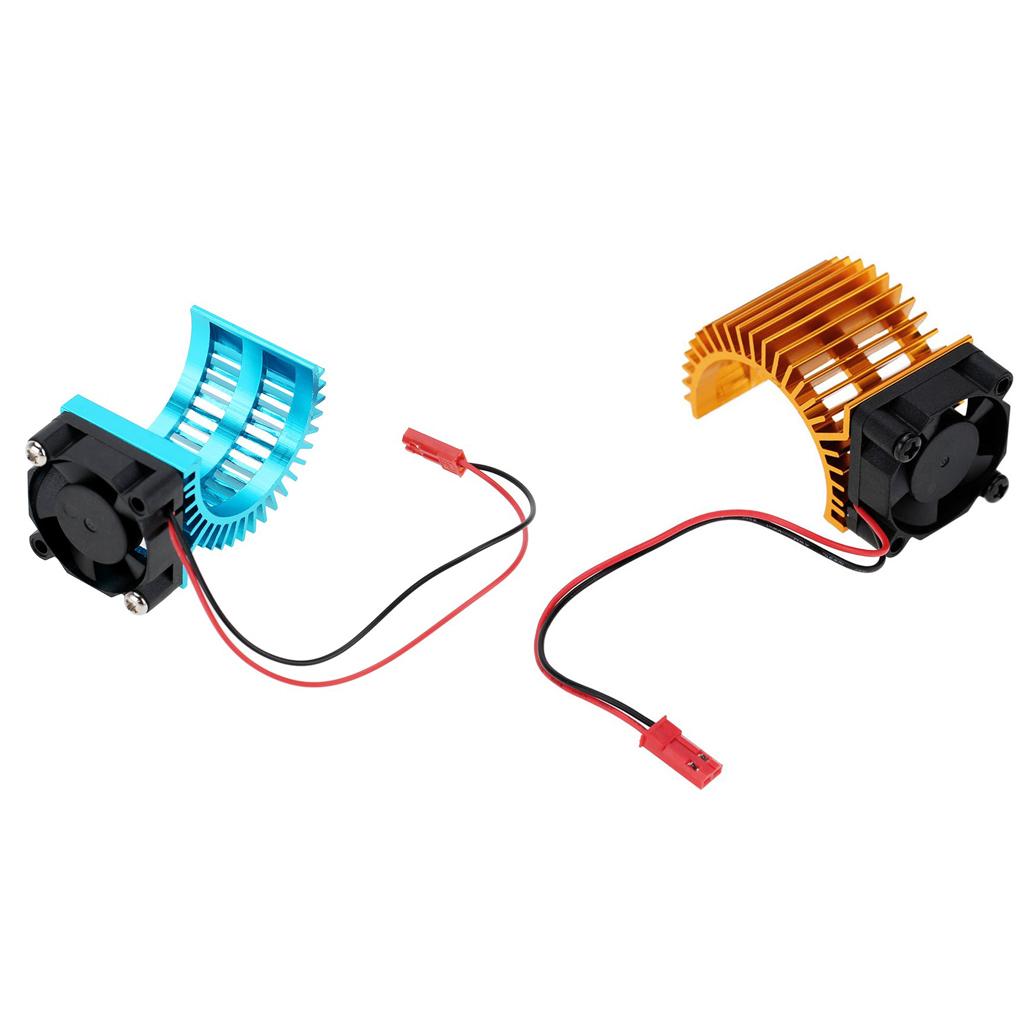 Aluminum Heat Sink and Fan Cooling 540 550 For HSP RC Model Car Motor Parts
