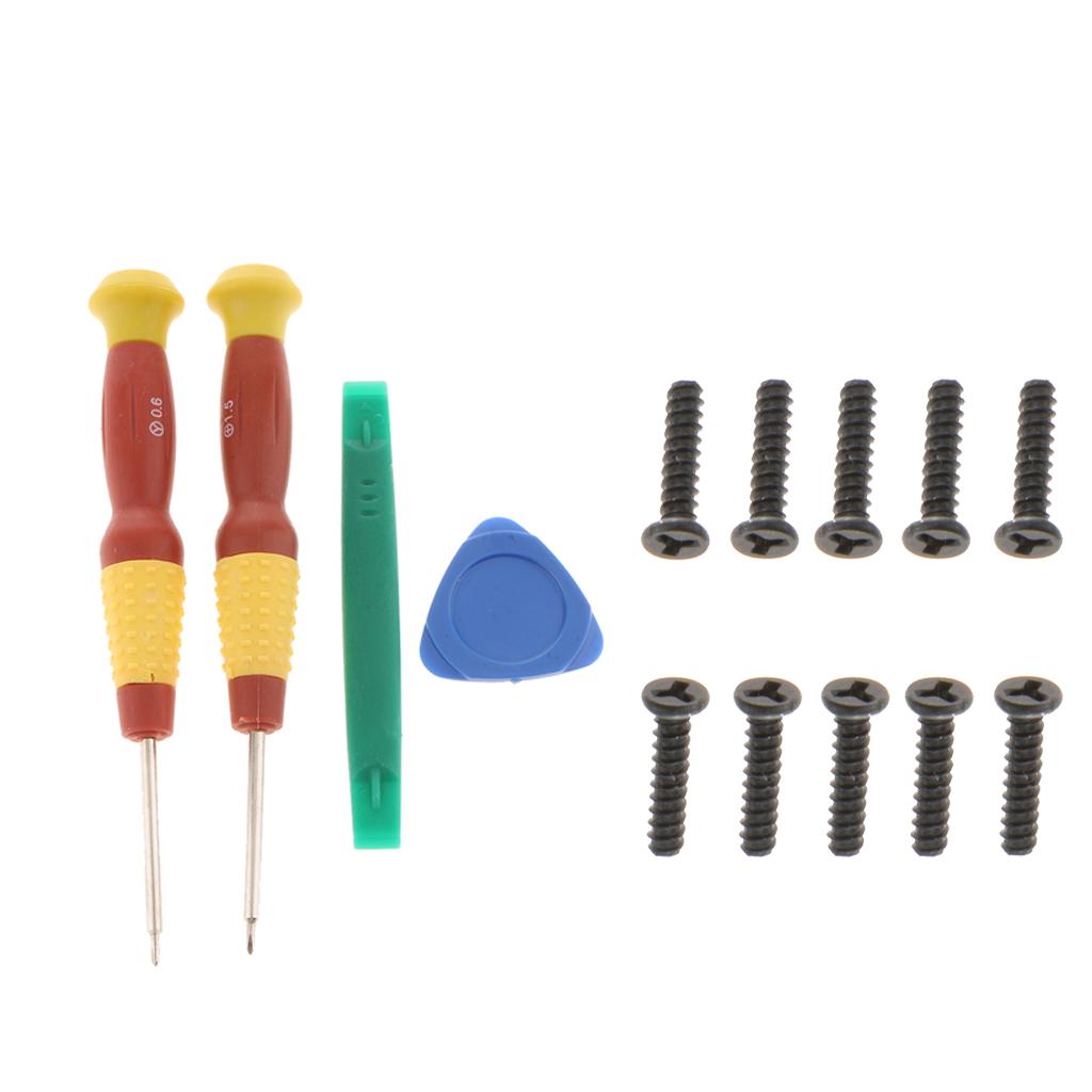 4 in 1 Screwdriver Kit Opening Tool + 10x Tri-Wing Screw for Nintendo Switch