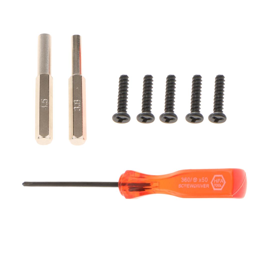5x For Nintendo Switch Joy-Con Tri/Wing Tri/Point Screws + Screwdriver Kits