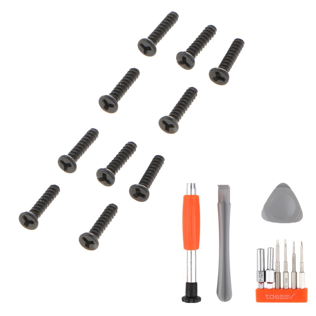 10x For Nintendo Switch Joy-Con Tri/Wing Tri/Point Screws + Screwdriver Set