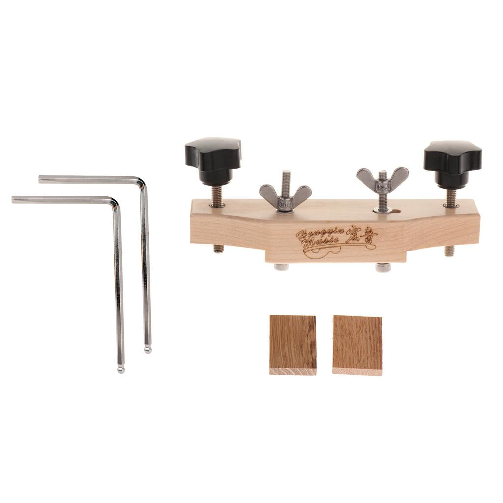 1 Set Guitar Bridge Clamp with Wrenches