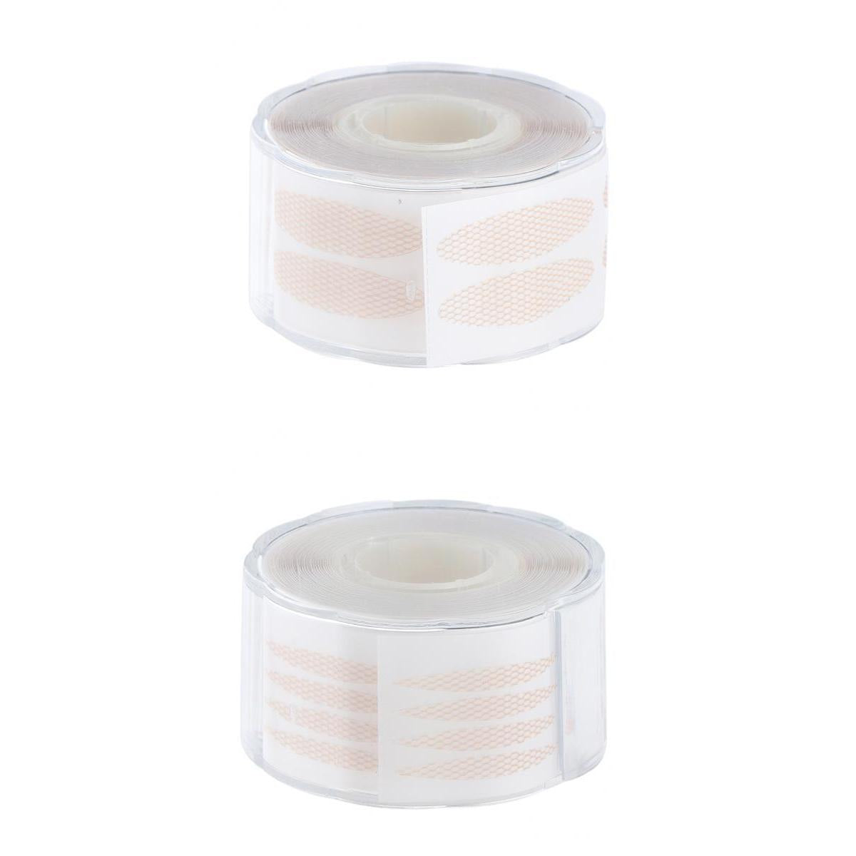 2 Roll of 440pairs Invisible Fiber Strip Double Eyelid Lift Tapes 2 Styles