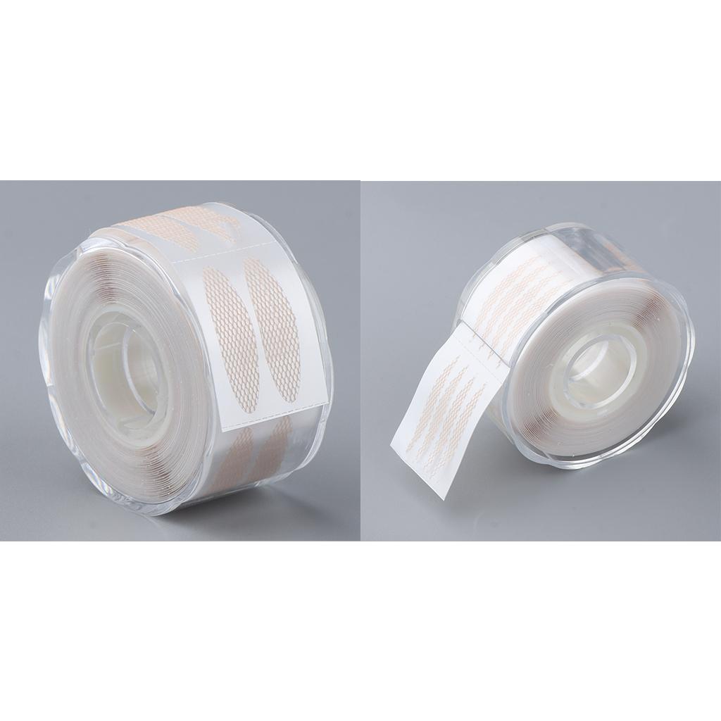 2 Roll of 440pairs Invisible Fiber Strip Double Eyelid Lift Tapes 2 Styles