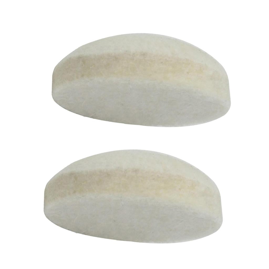 2 Pieces Bass Drum Beater Head for Percussion Drum Hammer Parts